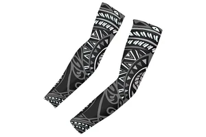 Latest Design Pakistan Made High Quality 100% Acrylic UPF50+ Vintage Style Men Compression Arm Sleeves Best Selling Factory Hot