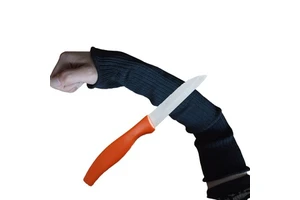 Customized Accepted High Strength HPPE Lelvel 5 Protective Cut Resistant Sleeve Safety Anti-cut Arm Sleeves Protector