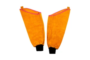 High Quality Heavy Duty Leather Welding Arm Protective Sleeves Heat Spark Resistant Safety Gear for Welding Sleeves