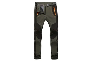 Unisex Lightweight Convertible Hiking Pants Softshell Stretch Polyester Construction Trousers Plus Size Trekking Clothing