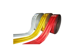 Treflector High Visibility Micro Prismatic ECE Reflective Sticker PET Material Reflective Tape for Vehicle Safety