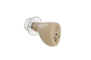 Mini Rechargeable ITE Hearing Aids OTC Analog Sound Amplifier Noise Cancelling Eco-Friendly Adjustable Seniors Elderly Adults