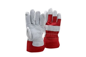 10.5' Canadian Rigger Welding Gloves Cow Split Leather Working Safety Gloves