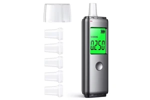 Alcohol Tester Rechargeable Professional Accuracy Breath Test Tools Portable Alcohol Breathalyzer Alcohole Breath Tester