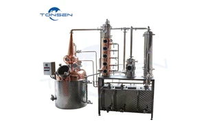 Tonsen 300L 500L Red Copper Distiller Alcohol Equipment Beer Equipment