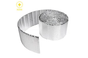 Modern Reinforced Edge Fire-Rated Bubble Foil Reflective Thermal Barrier Roof Insulation Material Square Sheet for Warehouses