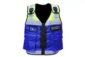 Safety High Visibility Reflective Work Vest for Men Women Customized Color Size Multifunctional Pockets All Guard Uniform