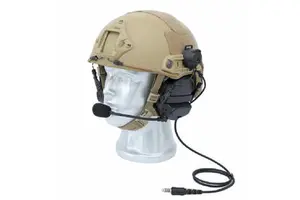 2-in-1 Hearing Protection Communication Headset DF-8FAST 28dB EN352-1 Noise Reduction Waterproof with AA Battery Compartment