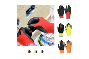 High Quality Wholesale Anti Slip Cut Resistant Welding Latex Coated Safety Gloves Manufacturer