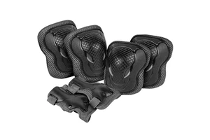 DEV Children's Outdoor Sports Protective Suit Balance Bicycle Ski Knee Elbow Wrist Protectors Polyester Foam Knee Pads Sleeves
