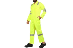 Protective Safety Suit Made With Strong Material Ideal For Factory Work Construction And Daily Industrial Safety Use