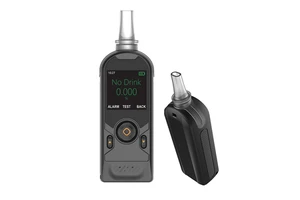 Fuel Cell Alcohol Detector Instant Results Portable Breath Tester Lithium Battery Repeated Testing Professional Fleet Driver