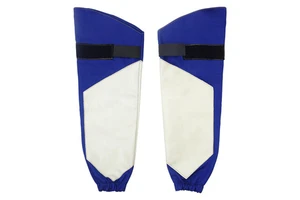 Men's Flame Resistant and Heat Protection Welding Arm Guard FR Cotton Material Leather Protective Sleeves
