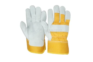 Daily Use Heat Resistant Long Hand Leather Tig Welding Gloves for Welder Workers,from Pakistan