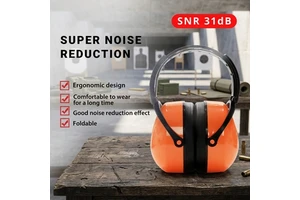 Useful Foldable Noise Reduction Earmuffs Hearing Protection Safety Ear Muffs for Shooting