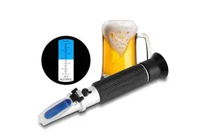 Hot Selling Professional Handheld Alcohol 0-80% Test Refractometer with ATC Wine Tester Meter Measure Instrument