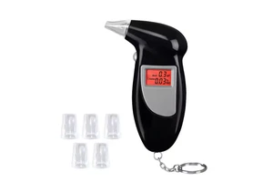 Portable Breath Tester Sensor Blow Mini Breathalyzer Alcohole Breath Tester Digital Analyser Alcohol Tester