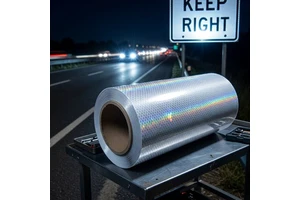 Engineering Grade Reflective Sheeting for Road Signs - High Visibility Micro-prismatic Film for Traffic Safety Signage