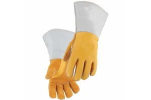 Flame Resistant Nomex Lined Elkskin Stick Welding Gloves