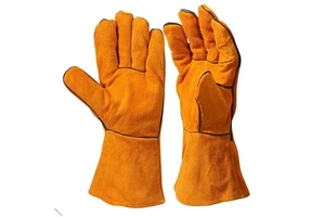 Customizable for Anti-static Tear-Resistant 7 oz Thickness Welding Gloves Size L for Industrial Safety and Heat Resistance