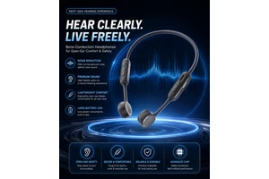 Premium Rechargeable Hearing Aids With Intelligent Noise Reduction For Seniors Daily Use