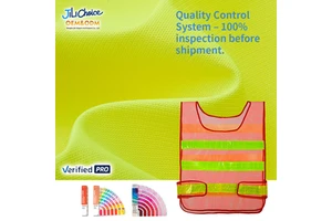 J&L 2025 OEM Safety Vest with Mesh Construction Equipment Protective Vest Jacket Reflective Rain Coat Safety Clothing