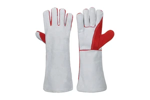 Best Factory Made Low Price Welding Gloves High Quality Work Welding Gloves Safety Wear Welding Gloves With OEM Service