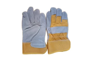 Pro Safety Cow Split Leather Welding Gloves Straight Thumb Cotton Liner TIG/MIG/Stick Welding Comprehensive Safety Kit Welder's