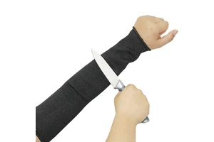 Cut Resistant Arm Sleeves Protectors for Thin Skin and Bruising Level 5 Arm Protective Sleeves 45cm for Men Women
