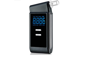 Precision Electrochemical Breath Analyzer Intelligent Alcohol Tester Compact Portable Design Long Lasting Lithium Battery Supply