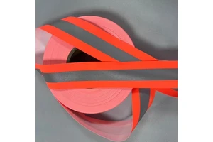 European standard flame retardant reflective tape 5CM * 2CM * 100m, washable 25 times