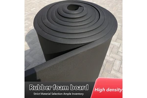Self Adhesive Modern NBR Eco-Friendly Fire Resistant Rubber Foam Reflective Sheet 15mm 1.5m X 12m For HVAC Branch Line