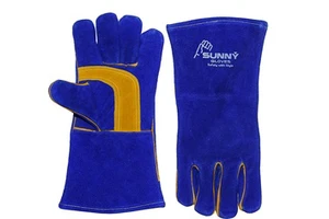 Soft Lined Welding Gloves for All-Day Comfort Professional-Grade Welding Gloves for Safety and Performance