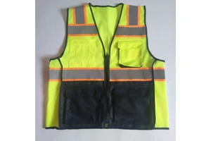 Security Clothes Volunteer Vest Work Wear for Men Safety Apparel Winter Jumpsuit for Men High Visibility Long Sleeve Shirt