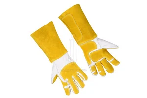 Welding Glove Whole Sale Rate Welding Gloves TIG MIG Welding Gloves / Cowhide Leather Safety
