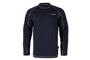 Wholesale Long Sleeve Men's Flame Resistant Crew T Shirts NFPA2112 CAT2 Welding Work FR Fire Retardant Shirts