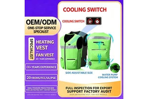 Summer Clothes with Fan air Conditioning Clothing Cross-border Customization Outdoor Cooling Vest Water Circulation Cooling Vest