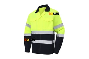 Wholesale Breathable Polyester Safety Vests & Jackets Hi Vis ANSI Class 2 Reflective Customizable Logo Road Safety Workwear