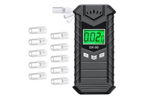 CE Approved OEM Wholesale Alcohol Checker Detector Breath Alcohol Tester Semiconductor Digital Alcohol Tester Breathalyzer