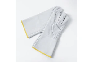 Low Price Industrial Labor Safety Hand Protective Gloves Solid Sheepskin Leather Safety Welding Work Gloves