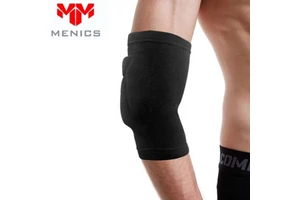 Menics OEM/ODM Custom Cotton Sports Elbow Guard Protective Arm Sleeve for Basketball Volleyball Outdoor Activities with Comfort