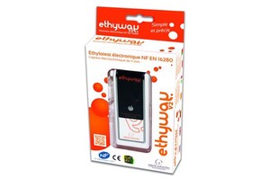 ETHYWAY V2 Alcohol Testers with 0.25/0.50 Mg/L Display Thresholds 11mm Electrochemical Sensor 4.5x1.8 cm Dimensions