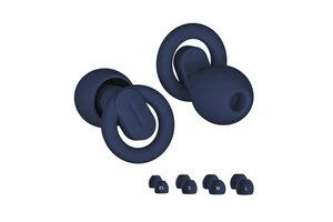 Custom Logo 4 Sizes Silicone Ear Plugs for Side Sleepers EN352 RoHS Certified Reusable Earplugs for Hunting Travel