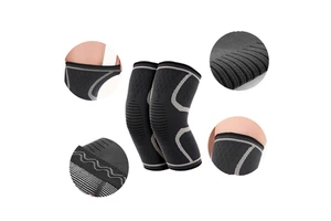 Hot Sale Colorful Wholesale Compression Sports Protect Non-slip Unisex Knee Brace Support Sleeve