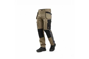 Elastic Stretch Anti-Static Breathable Work Pants For Plumbing Electricians & Construction Reinforced Stitching