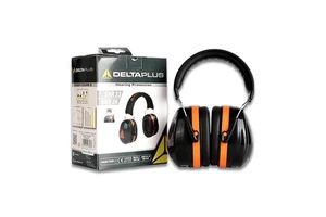 Delta 103016 Anti-Noise Reusable Non-Foldable Super High Performance ABS Safety Earmuff Headband Type Hearing Protection