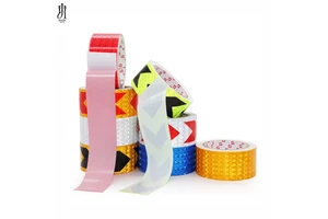 Colorful PVC Material Reflective Tape 0.34mm Thickness High Reflectance and Long-term Weather Resistance for Painting