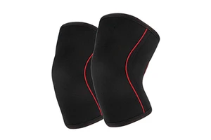 Wholesale Gym Elastic Nylon Knee Pads Soft Compression Sleeve Bands Weight Lifting Protective Knee Wraps Guard Elbow Knee Pads