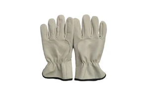 LB49 Customize Heat Insulation Welder Safety Hand Gloves Men Cowhide Leather Tig Welding Work Gloves