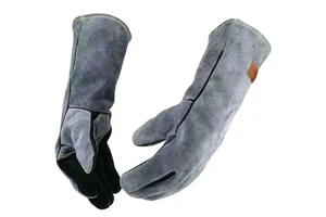 Custom Service High Quality Work Safety Welder Gloves Hand Protection Cow Leather Welding Working Gloves For General Purpose